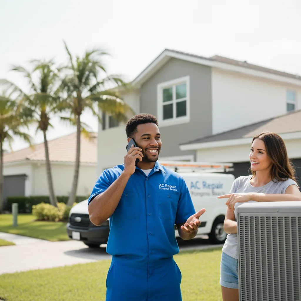 AC Repair Pompano Beach customer support in Des Allemands